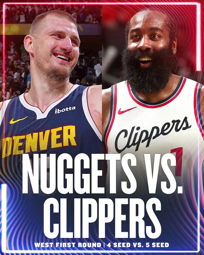 帶隊(duì)的神！哈登率快船鎖定西部第5，生涯從未缺席過季后賽！