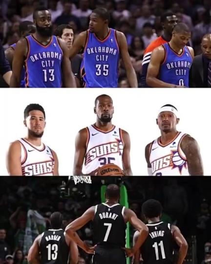 太陽三巨頭徹底失?。棵烂剑憾盘m特的三巨頭球隊(duì)總是一樣的結(jié)局？